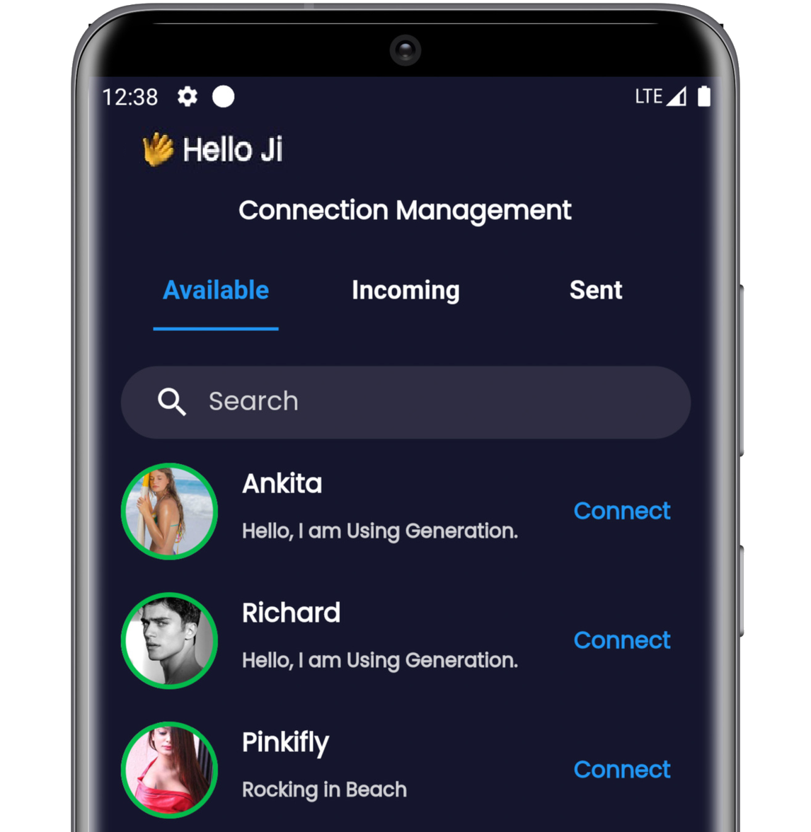 Available Connections